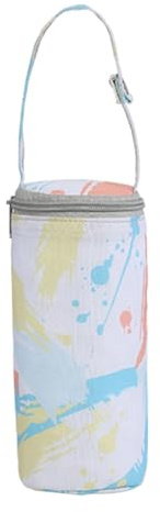 Warme Tasche für Mutter und Baby - Kühler Babyflaschen-Thermotasche Babymilchflaschen-Taschen Baby-SI-Ppy-Cup-Tasche Reise-Babyflaschenträger Wärmeisolierte Flaschentasche Weiße Babyflasche Kinderkomp