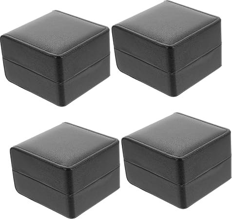 LIFKOME 4 Stück Aufbewahrungsbox für Uhren betrachten Herrenuhren einzelnes Uhrengehäuse Uhrenorganisator uhr set uhrenset herren armbanduhr Herrenarmbanduhren Reise Uhrenetui Uhrenvitrine