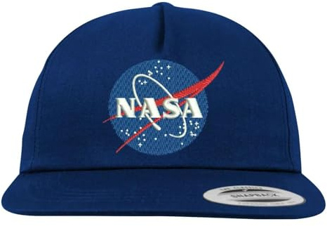 NIMAMA Unisex Erwachsenen Snapback Cap mit NASA-Motiv - für Weltraumfans