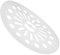 Homoyoyo 22cm White Plastic Washing Machine Spinner Cap Cover - Replacement Part for Efficient Dryer Protection and Enhanced Performance in Laundry Tasks