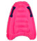 Planche de surf gonflable – Planche de surf d'été légère, pliable et portable avec poignées pour adulte débutant pour la plage, la piscine, la natation, les sports nautiques flottants (rose, 75 x 60