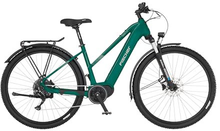 FISCHER E-Bike ATB Terra 4.0i Elektrofahrrad für Damen und Herren, RH 45, Mittelmotor 80, 36 V Akku