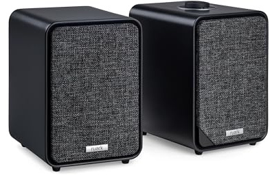 Ruark MR1 MK3 Desktop Speaker System (Satin Charcoal with Slate Grey Fabric Grille)