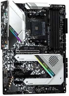 Gaming Motherboard X570 Motherboard Fit For ASRock X570 Steel Legend AM4 USB3.0 M.2 USB 3.2 4×DDR4 PCIe 4.0 SATA III HDMI support Ryzen 5 5600 cpu