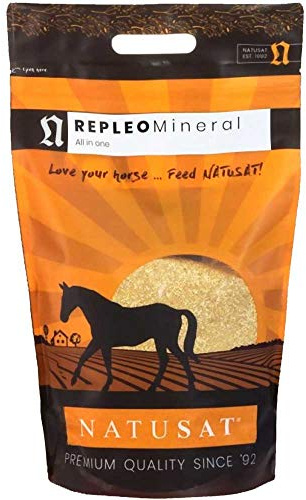 natusat repleo minerale 10 kg – cambio KPU, Plastica, minerale mangime per cavalli