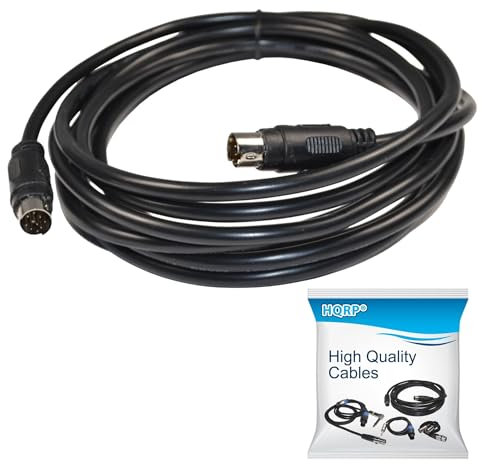HQRP 9 pin maschio a 9 poli cavo di ingresso audio per Bose 302580-1001 ricambio; Bose Lifestyle 135 235 48 T10 V20; CineMate 130; Sottobicchiere SoundTouch 130