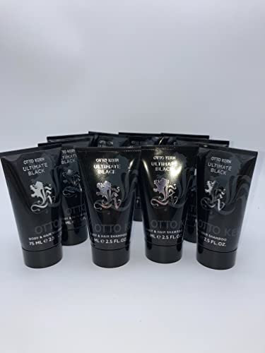 OTTO KERN ULTIMATE BLACK MAN Body & Hair Shampoo 10 x 75 ml/ 750 ml