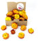 Getrocknete Blumen als Frühlingsdeko und zum Kranz Basteln - Strohblumen Trockenblumen in Orange Gelb - Natürliche Streudeko - Frühling und Sommer Tischdekoration - Perfekt für Hochzeit