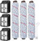 Per aspirapolvere Bissell CrossWave, confezione da 3 pennelli multisuperficie 1868 + 3 filtri per aspirapolvere 1866 + 1 spazzola per pulire la parte 1608683, 160-8683, 1608684