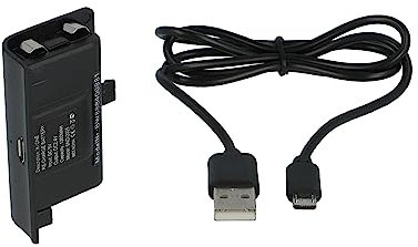 vhbw Batterie Compatible avec Microsoft Xbox One S Wireless Controller - INCL. Couvercle + câble de Charge USB