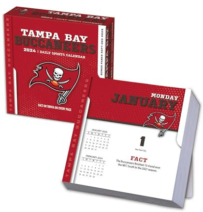 Tampa Bay Buccaneers Kalender 2024 Box