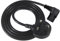 KC CABLE UK power cable kettle lead, 2m 13A fused UK Plug BS 1363 to right angle IEC C13 laptop charger cable Heavy duty 16AWG 1.0mm2 Compatible with PC Projector Cooker Hp Printer TV Monitor…