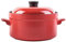 OQHAIR Horno holandés Cubierto de Hierro Fundido esmaltado, Rojo, Mini Cacerola con Tapa, Plato soufflé (Tamaño : 32cm*18cm (12.6 * 7.1 Pulgadas)) (Red 32cm*18cm (12.6 * 7.1 Pulgadas))