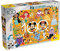 Lisciani - DISNEY Puzzle 100 DF Maxifloor - 150 Stück - Mehrere Charaktere - Double Face - 2 in 1 - Puzzle und Färbung - 70 x 50 Cm - Für Kinder ab 6 Jahren