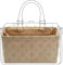Lckaey Taschen-Einsatz-Organizer für Speedy 30 Handtaschen-Schutzeinsatz, Tragetasche und Handtaschen-Einsätze, Y073Khaki-L