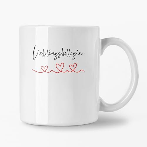 Tasse 355ml - Weiß - Lieblingskollegin