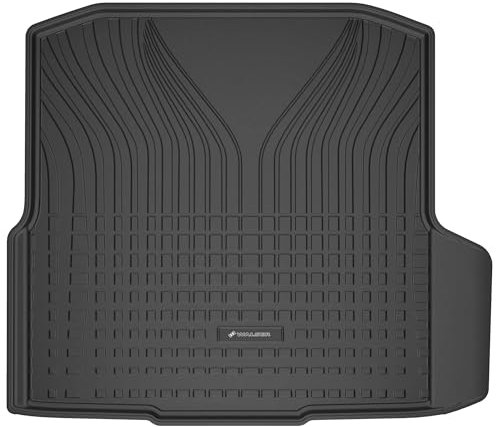 Walser Premium Kofferraumwanne für Skoda Octavia III Combi 11/2012-10/2020, 100% passgenaue Kofferraum Schutzmatte - Made in EU, robuste Antirutschmatte Auto, Antirutschmatte Kofferraum