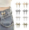 Okaywork 8 Paires de Boutons Pour Jeans - Étoile 4 Magiciens - Pince pour Pantalon Trop Large, Taille Serrée Bouto, Ceinture Ajustable Sans Couture, Boutons de Jeans Amovibles, Plusieurs Couleurs