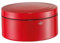 Wesco Gebäckdose Classic Line in der Farbe rot, pulverbeschichtetes Stahlblech, 4 Liter Volumen, schließt dicht