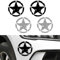 SULIUDAJI 4 Pezzi Adesivi Fuoristrada, Adesivo Stella Militare, Adesivo Per Auto Pentagramma, Diversi Colori, Adesivi Per, Off Road Decalcomanie Per Auto Moto Fuoristrada