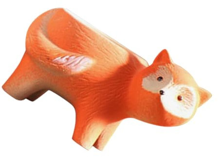 Levemolo Kreativer Fuchs Sukkulenten Pflanztopf Aus Keramik Niedlicher Tierdesign Blumentopf Für Schreibtisch Für Kleine Pflanzen Wohnzimmer Und Garten-Dekoration