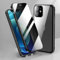 Libertyzway Magnetic Privacy Case, Anti-Peep Privacy Magnetic Phone Case for iPhone 15/16 Pro Max, Double Sided Glass Metal Adsorption for iPhone (Black,for 13)