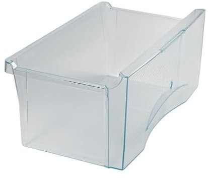 LUTH Premium Profi Parts Cajón congelador 410 x 170 x 240 mm, parte inferior corta compatible con Liebherr 9791290 para frigorífico