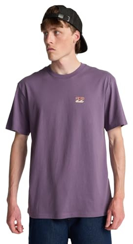 Billabong Short-Sleeved T-Shirt ICON Wave SS Mens Purple