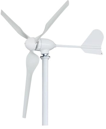 ZKLGS Turbina Eolica 1KW 12V 24V 48V Piccoli generatori a turbina a energia eolica Orizzontale 1000W Mulino a a Bassa velocità del Avvio Turbine eoliche(24V_1000W)