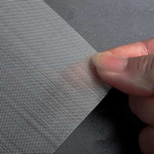 Drahtgeflecht Fenstergitter Maschen 60 Mesh, 304 Edelstahl Gewebtes Siebgewebe, Einfach Zu Schneiden Und Zu Installieren, Für Die Belüftung, Schränke Drahtgeflecht, 1x5m