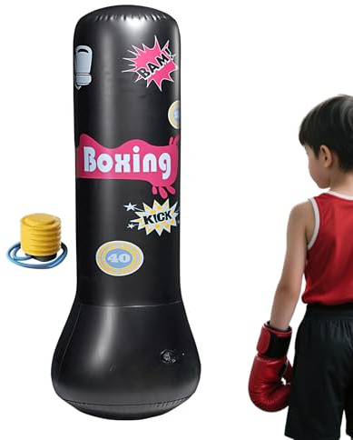 Kinder Aufblasbarer Boxsack Boxsandsack Für Fitness-Übungen
