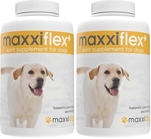 maxxipaws maxxiflex+ Hip & Joint Support for Dogs | 240 Tablets (2 Packs) | Stock up and save with double supply—great for large breeds, multi-dog homes and fewer reorders. Better value in one buy