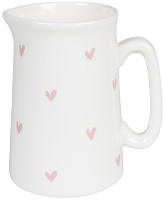 Sophie Allport - Hearts Jug, Fine Bone China, Gift Box, Dishwasher Safe (Small 300ml)