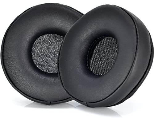Move Ear Pads - Replacement 25h Ear Cushion Pillow Parts Cover Seals Foam Compatible with Jabra Move / 25h Wireless/Plantronics BackBeat FIT 505 500 On-Ear Bluetooth Headphones, Softer Leather