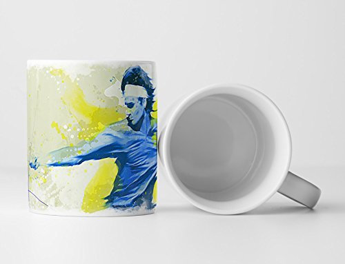 Tennis IV Tasse als Geschenk, Design Sinus Art