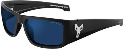 Gunnar Gaming- und Computerbrillen - Reaper - Rahmenfarbe: Black Ash, Linsentönung: Sun (Blockiert 95% des blauen Lichts & 100% UV-Licht) - Blaulichtblockierende Brillen