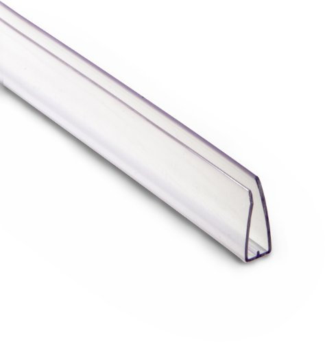 MacGreen U-Profil U-Schiene Abschlussprofil für 6 mm Stegplatten, 61,0 cm lang (25 Stück)