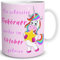 TRIOSK Tasse Einhorn lustig mit Spruch Die schönsten Einhörner werden im Oktober geboren Geschenk für Mädchen Frauen Freundin Geburtstag
