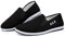 Chaussures de Kung Fu Chaussons d'arts Martiaux Traditionnels Chinois Souple Confortable et Léger (44 EU),Noir