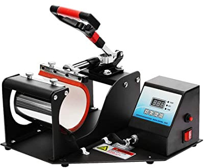 wowsubli Heat Press Machine with Digital Control - Sublimation Mug Press Printing for Latte Mugs, Beer Steins, Cups & More