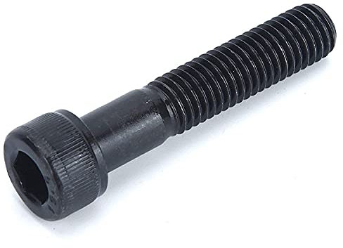 Zylinder Hex Kopfschrauben M8X25 (Packung mit 10 Stück) Stahlsorte 10.9 Hexagon Steckdose Inbusschlüssel Schraube Faden Verbindungselemente Zylindrisch Schwerlast Zertifizierter DIN912 (8mm x 25mm)