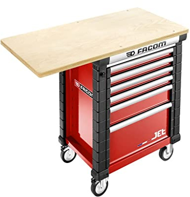 Facom JET.WA14M5 Tablett aus Holz – Arbeitsplatte – Breite M5 28 mm