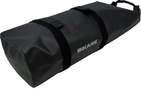 BiKase EBike Battery Bag - Mountable Waterproof & Fire Resistant Battery Storage for Camping or Long-Distance Biking, Fits Most, 7 x 3.5 x 22
