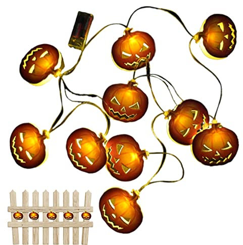 A/R Decorazione della luce del LED di Halloween, 2m luci della stringa del LED di Halloween strega zucca pipistrello, a batteria fata stringa luci Halloween corona accessori casa partito Decori