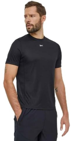 Reebok Herren Running T-Shirt, Black,