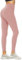 DDOBB Leggings Damen High Waist Sportleggins Lang Schwarz Leggins Blickdicht Bauchweg Sporthose Elastisch Yogahose Gym Festival Outfit(#07-Morandi Rosa, (DE34-40)=S-M)