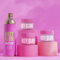 BEXY GLOW Acrylic Nail Kit - Ombre Set, 3 Colours Pink White Clear Powder, 250ML Violet Monomer, Extension Set