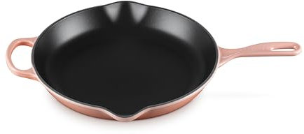 Le Creuset Emaillierte Gusseisen-Pfanne, rund, 29,8 cm, Peche