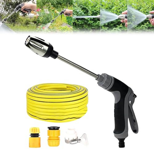 Turbowasher, Power High-Pressure Cleaner for Every Garden Hose, Turbo Washer for Garden Hose with Accessories, Pressure Washer for Garden Hose, Jet Nozzle 2-in-1 High Pressure Power Washer