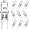 EKSAVE Ampoules Halogènes G6.35 Halogenlampen 50W 12V 650lm, Halogen Stiftsockellampe GY6.35 für Kronleuchter, Landschaftsbeleuchtung Warmweiß 2700K(10 Stück)